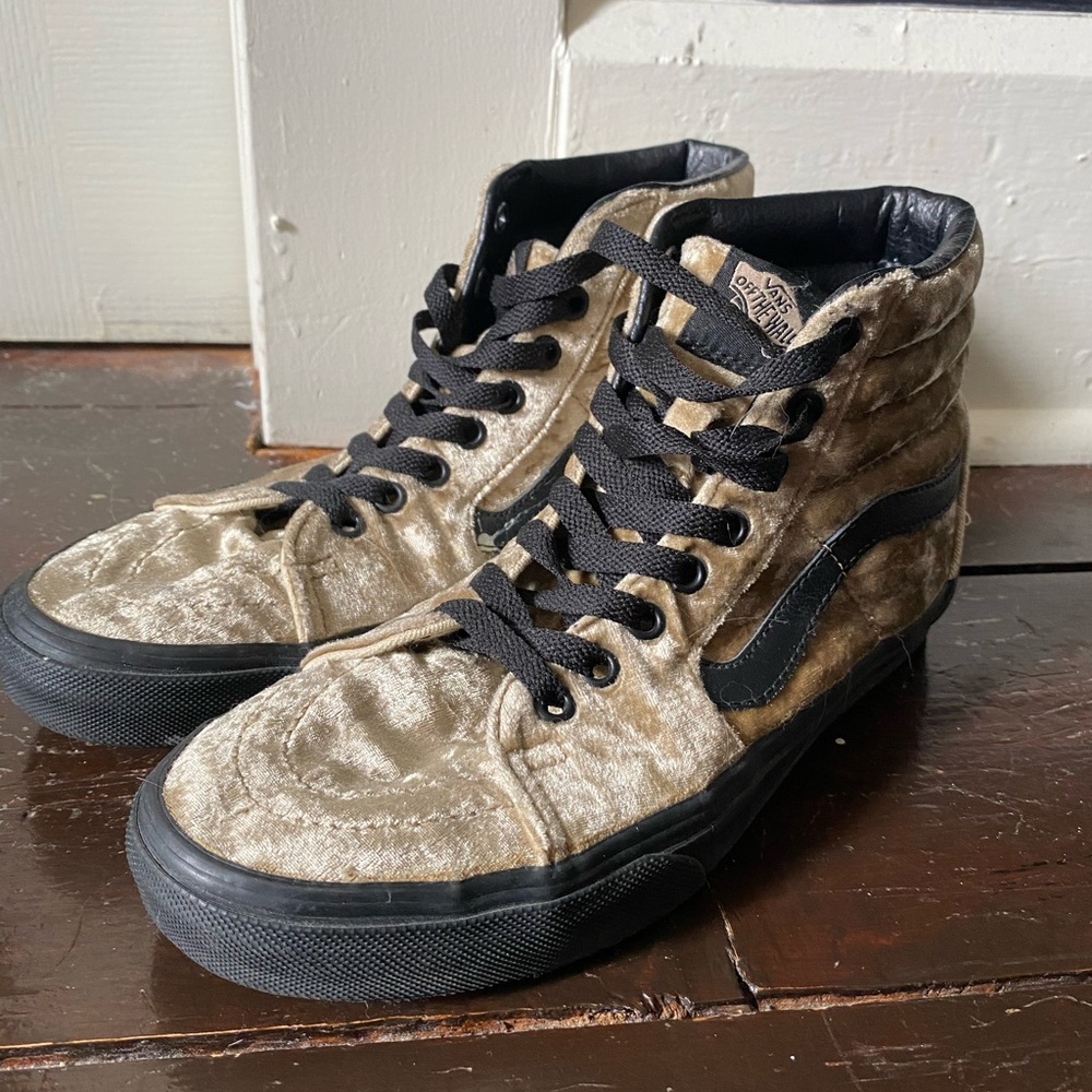 Velvet High top Vans